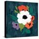 Bright Floral I-Lady Louise Designs-Stretched Canvas