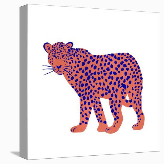 Bright Leopard I-Emma Scarvey-Stretched Canvas