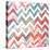 Bright Rustic Chevron-Patricia Pinto-Stretched Canvas