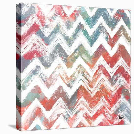 Bright Rustic Chevron-Patricia Pinto-Stretched Canvas