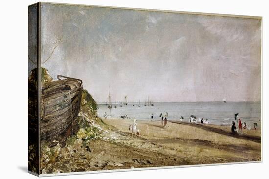 Brighton Beach (Oil on Canvas, 1824)-John Constable-Premier Image Canvas