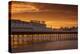 Brighton Pier at sunrise, Brighton, East Sussex, Sussex, England, United Kingdom, Europe-Andrew Sproule-Premier Image Canvas