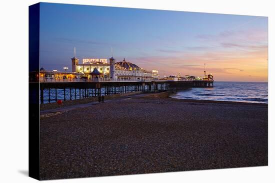 Brighton Pier, Brighton, Sussex, England, United Kingdom, Europe-Mark Mawson-Premier Image Canvas