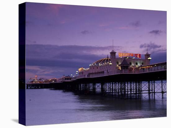 Brighton Pier Offers Entertainment for Visitors, England-Fergus Kennedy-Premier Image Canvas