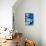 Brilliant Blue Triptych III-Kate Carrigan-Stretched Canvas displayed on a wall