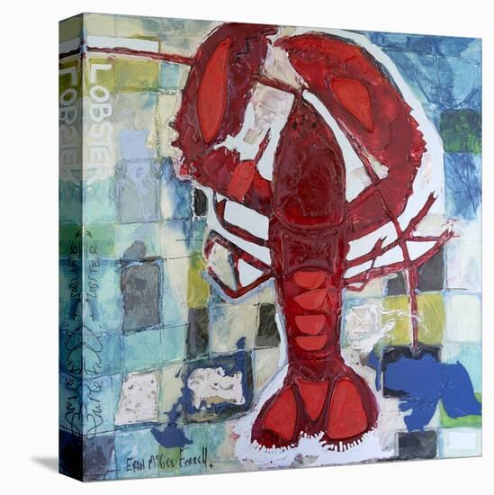 Brilliant Maine Lobster III-Erin McGee Ferrell-Stretched Canvas