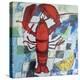 Brilliant Maine Lobster IV-Erin McGee Ferrell-Stretched Canvas