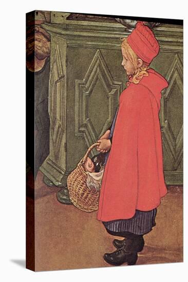 Bringing Home the Shopping-Carl Larsson-Premier Image Canvas