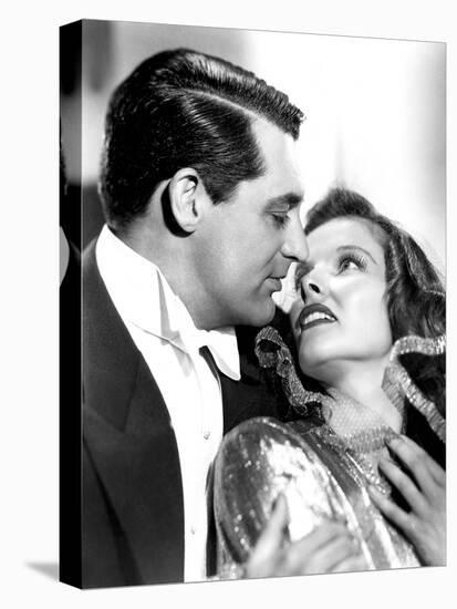 Bringing Up Baby, Cary Grant, Katharine Hepburn, 1938-null-Stretched Canvas
