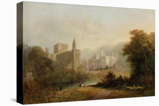 Brinkburn Grange and the Ruins of Brinkburn Priory, 1834-John Wilson Carmichael-Premier Image Canvas