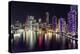 Brisbane Cityscape by Night-David Bostock-Premier Image Canvas