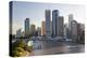 Brisbane Skyline, Queensland, Australia-Peter Adams-Premier Image Canvas