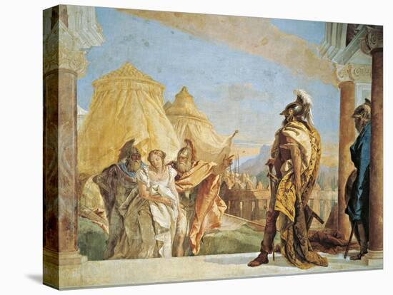 Briseis Led to Agamemnon-Giambattista Tiepolo-Premier Image Canvas