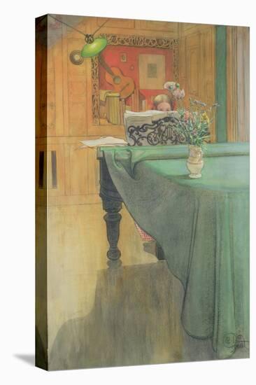 Brita at the Piano, 1908-Carl Larsson-Premier Image Canvas