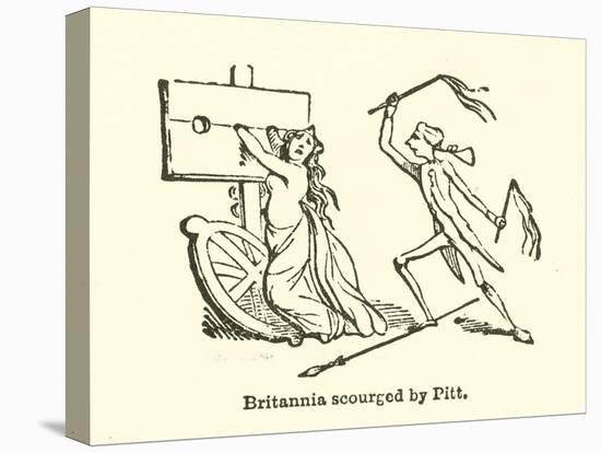 Britannia Scourged by Pitt-null-Premier Image Canvas