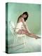 British actress Joan Collins 1956 (photo)-null-Stretched Canvas