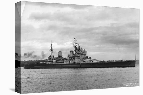 British Battleship HMS King George V, Sydney, Australia, 1945-null-Premier Image Canvas