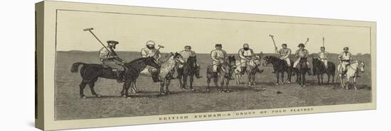 British Burmah, a Group of Polo Players-null-Premier Image Canvas