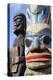 British Columbia, Vancouver Island. Human Above Killer Whale Above Indian Chief Holding Copper-Kevin Oke-Premier Image Canvas