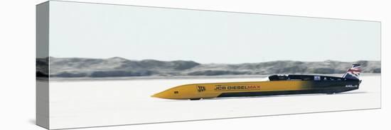 British Driver Andy Green Goes for a New Unofficial World Diesel Powered Land Speed Record-Douglas C. Pizac-Premier Image Canvas