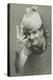 British Indian Soldier He Gives the 'V' Sign from a Port-Hole of a Ship on Arrival in Singapore-null-Stretched Canvas