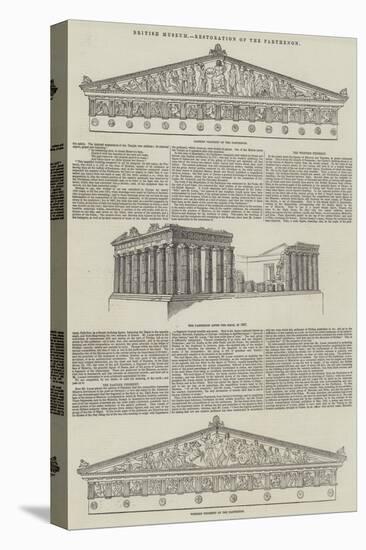 British Museum, Restoration of the Parthenon-null-Premier Image Canvas