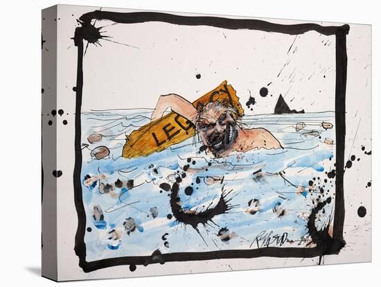 British Politics 2000s, Legacy, 2007 (drawing)-Ralph Steadman-Premier Image Canvas