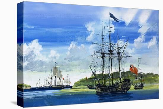 British Ship-John S. Smith-Premier Image Canvas