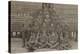 British Soldiers in Front of a Barracks-null-Premier Image Canvas