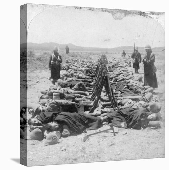 British Soldiers Sleeping, South Africa, 2nd Boer War, 30 December 1900-Underwood & Underwood-Premier Image Canvas