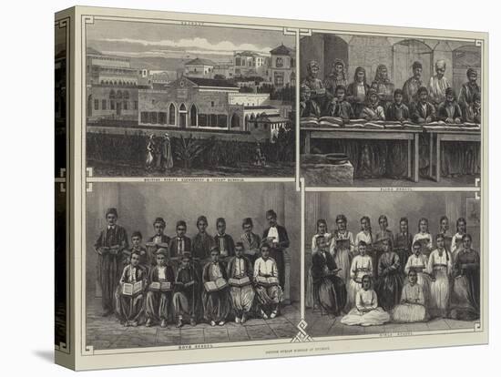 British Syrian Schools at Beyrout-null-Premier Image Canvas