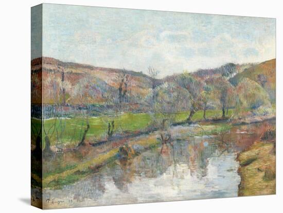 Brittany Landscape-Paul Gauguin-Stretched Canvas