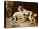 Brittany Spaniels-George Wiliam Horlor-Premier Image Canvas