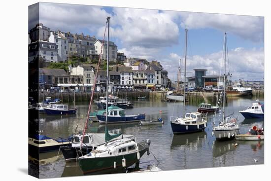 Brixham Harbour, Devon, England, United Kingdom, Europe-Rob Cousins-Premier Image Canvas