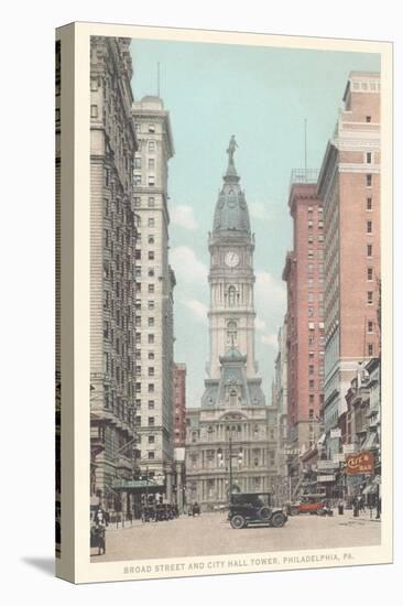 Broad Street, City Hall, Philadelphia, Pennsylvania-null-Stretched Canvas