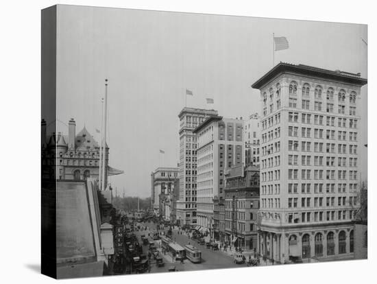 Broad Street in Newark-null-Premier Image Canvas