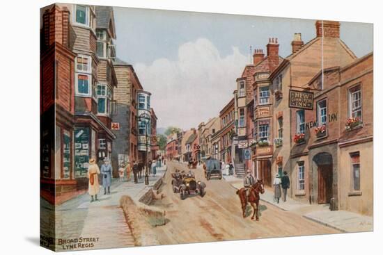 Broad Street, Lyme Regis-Alfred Robert Quinton-Premier Image Canvas