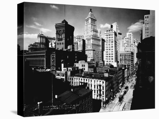 Broad Street, North from Stone Street, Newark, NJ-null-Premier Image Canvas