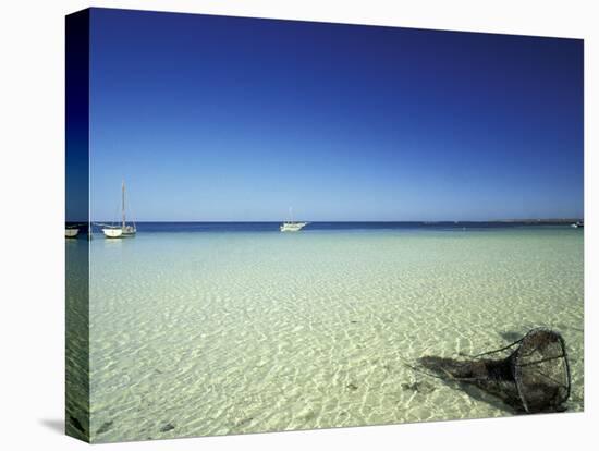 Broken Fishing Net and Clear Waters, Tunisia-Michele Molinari-Premier Image Canvas