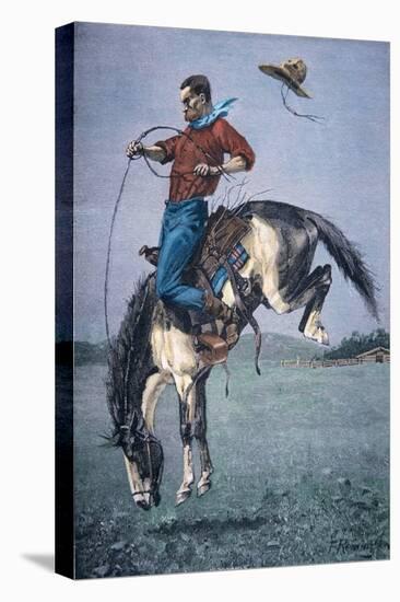 Bronco-Buster-Frederic Sackrider Remington-Premier Image Canvas