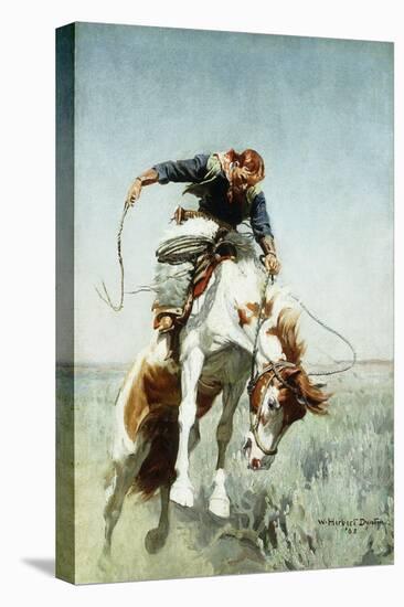 Bronco Rider-William Herbert 'Buck' Dunton-Premier Image Canvas