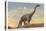 Brontosaurus, Dinosaur Park, Rapid City, South Dakota-null-Stretched Canvas