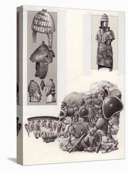 Bronze Age Greek Armour-Pat Nicolle-Premier Image Canvas