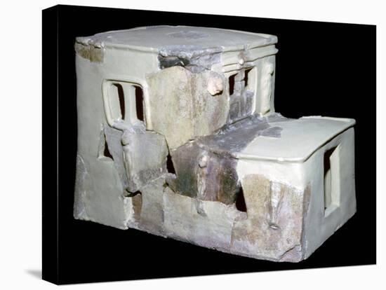 Bronze Age Syrian model of a house. Artist: Unknown-Unknown-Premier Image Canvas