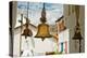Bronze Bells in Front of Buddhist Temple. India-Perfect Lazybones-Premier Image Canvas