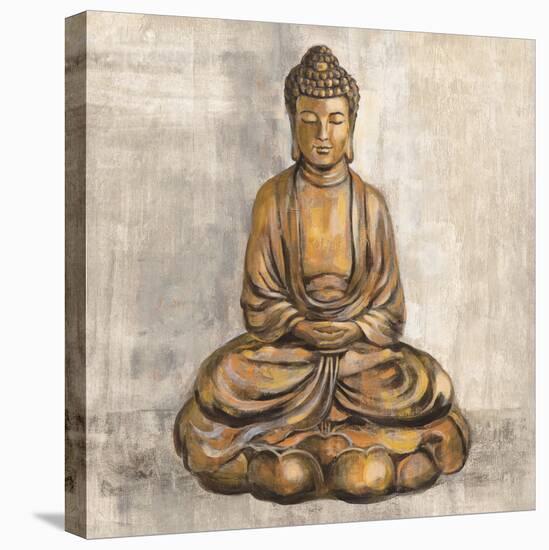 Bronze Buddha-Silvia Vassileva-Stretched Canvas