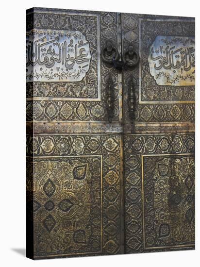 Bronze Doors in the Courtyard of the Friday Mosque or Masjet-Ejam, Herat, Afghanistan-Jane Sweeney-Premier Image Canvas