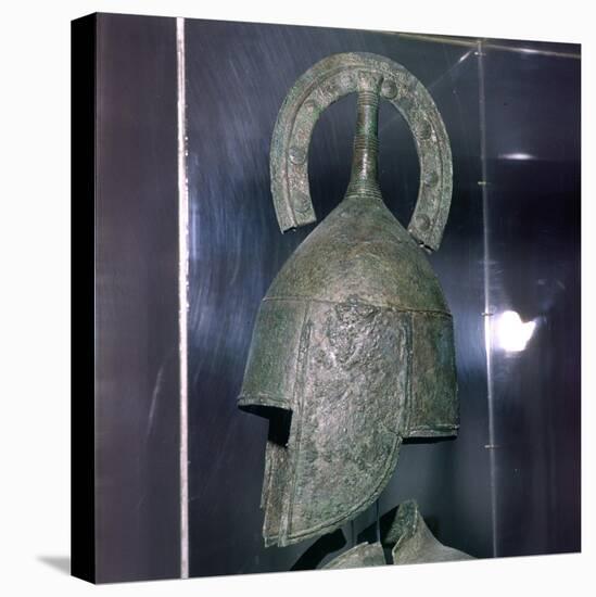 Bronze Helmet of Hoplite, 7th century BC-Unknown-Premier Image Canvas