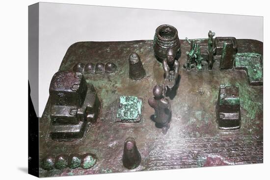 Bronze model of a cult place for ceremony of the rising of the sun, c1150 BC. Artist: Unknown-Unknown-Premier Image Canvas