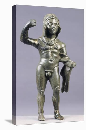 Bronze Statue Depicting Hercules-null-Premier Image Canvas